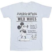 T-shirt Disney Mickey Mouse Making Waves