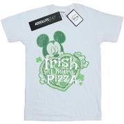 T-shirt Disney Mickey Mouse Shamrock Pizza