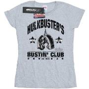 T-shirt Marvel Iron Man Hulkbuster's Bustin' Club