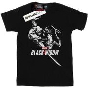 T-shirt enfant Marvel Black Widow Movie Taskmaster Battle