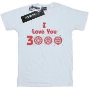 T-shirt Marvel Avengers Endgame I Love You 3000 Circuits