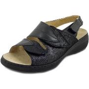 Sandales Stile Di Vita Femme Chaussures, Sandales, Cuir, Semelle Amovi...