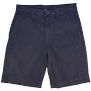 Short Woolrich Shorts Classic Chino Homme Melton Blue