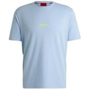T-shirt BOSS T-SHIRT BLEU CIEL RELAXED FIT EN JERSEY DE COTON À DOUB