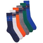 Chaussettes de sports Polo Ralph Lauren 6 PACK SPORT CREW-STRIPES-CREW...