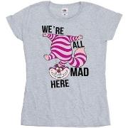 T-shirt Disney Alice In Wonderland All Mad Here