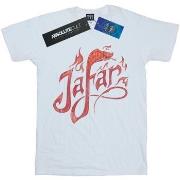 T-shirt Disney Aladdin Movie Jafar Flames Logo