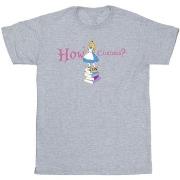 T-shirt enfant Disney Alice In Wonderland How Curious