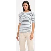 T-shirt Bellerose Seas Tee White Stripes