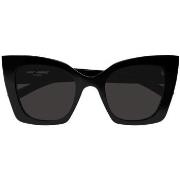 Lunettes de soleil Saint Laurent SL 552 Lunettes de soleil, Noir/Gris,...