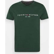 T-shirt Tommy Hilfiger T-SHIRT Homme est 1985 Vert