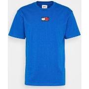 T-shirt Tommy Jeans T-SHIRT Homme Badge Bleu