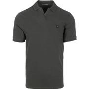 T-shirt No Excess Poloshirt Riva Solid Anthracite