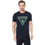 T-shirt Guess Palmas triangle