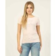 T-shirt Emporio Armani EA7 T-shirt à col rond Logo Series en coton str...