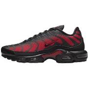 Baskets basses Nike AIR MAX PLUS "BRED REFLECTIVE" UNIVERSITY RED-BLAC...