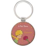 Porte clé Kiub Porte clefs rond en métal le Petit Prince - Amour