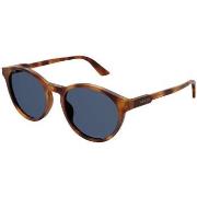 Lunettes de soleil Gucci GG1119S Lunettes de soleil, Havana/Bleu, 52 m...