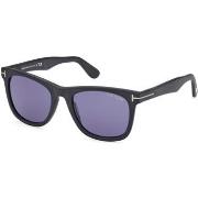 Lunettes de soleil Tom Ford FT1099 KEVYN Lunettes de soleil, Noir/Bleu...