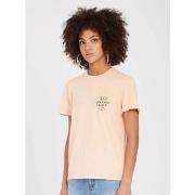 T-shirt Volcom Camiseta Chica Volchedelic - Melon