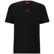 T-shirt BOSS T-SHIRT REGULAR FIT DIRAGOLINO212 NOIR