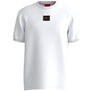 T-shirt BOSS T-SHIRT REGULAR FIT DIRAGOLINO212 BLANC