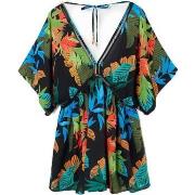 Robe courte Desigual TOP TROPICAL PARTY 24SWMW23
