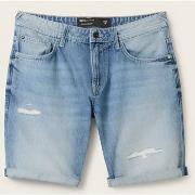 Short Tom Tailor - Short en jean - bleu délavé