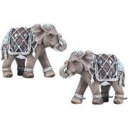 Statuettes et figurines Signes Grimalt Elephant Set 2 Unités