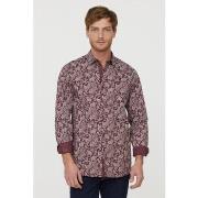 Chemise Lee Cooper Chemise Damir Red Brick