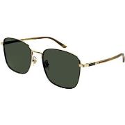 Lunettes de soleil Gucci GG1350S Lunettes de soleil, Or/Vert, 58 mm