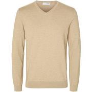 Sweat-shirt Selected Berg Pullover V-Neck Kelp