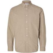 Chemise Selected Rick Slim Fit Overhemd Morel