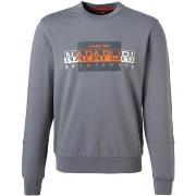 Sweat-shirt Napapijri B-smallwood c grey owl