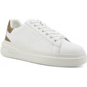 Chaussures Guess Sneaker Donna White Beige FLJELBFAL12