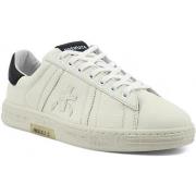 Chaussures Premiata Sneaker Uomo White Black RUSSELL-6066