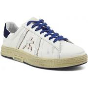 Chaussures Premiata Sneaker Uomo White Blue RUSSELL-6745