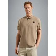 T-shirt Paul &amp; Shark Polo beige en coton bio