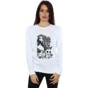 Sweat-shirt Corpse Bride Skull Logo