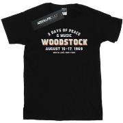 T-shirt enfant Woodstock Varsity 1969