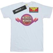 T-shirt enfant Dc Comics Wonder Woman Rainbow Logo