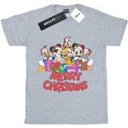 T-shirt enfant Disney Mickey Mouse And Friends Christmas