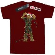 T-shirt enfant Disney Chewbacca Christmas Lights