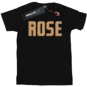 T-shirt enfant Disney The Rise Of Skywalker Rose Text Logo