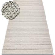 Tapis Rugsx Tapis JERSEY 19233 crème - Lignes, structurelles, 80x150 c...