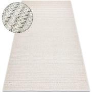 Tapis Rugsx Tapis JERSEY 19236 crème - Losangos, structurelle 140x190 ...