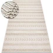 Tapis Rugsx Tapis JERSEY 19243 beige - Chevron, structurelles, 80x150 ...