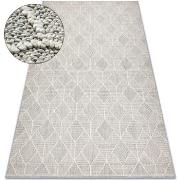 Tapis Rugsx Tapis JERSEY 19231 gris - géométrique structurel 80x150 cm