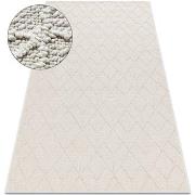 Tapis Rugsx Tapis JERSEY 19231 crème - géométrique structur 80x150 cm