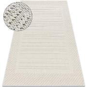 Tapis Rugsx Tapis JERSEY 19241 crème - Losangos, géométriqu 80x150 cm